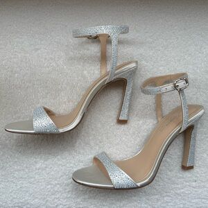 Imagine by Vince Camuto Embellished Ankle Strap Sandal Heels